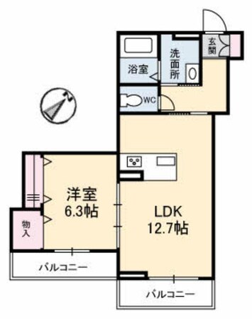 シャーメゾン　フォレストの物件間取画像